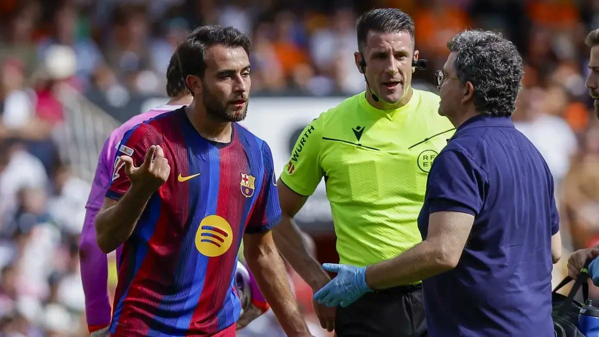 Góc Nhìn 888VI: Mundo Deportivo: Eric Garcia lại gãy xương mũi, bác sĩ đội đã nắn lại vách ngăn mũi